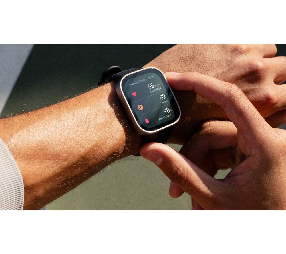 AMAZFIT Bip Max Smart Watch - Silver, Silicone Strap image number 2 of 7