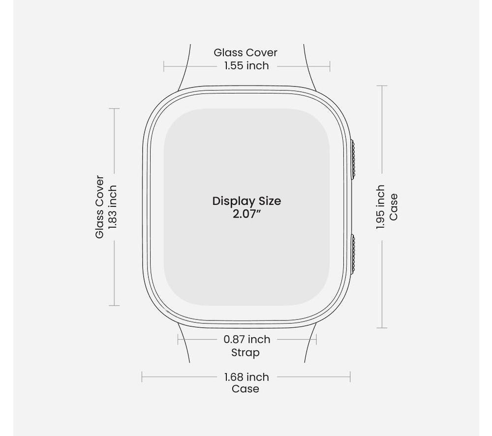 AMAZFIT Bip Max Smart Watch - Silver, Silicone Strap image number 5 of 7