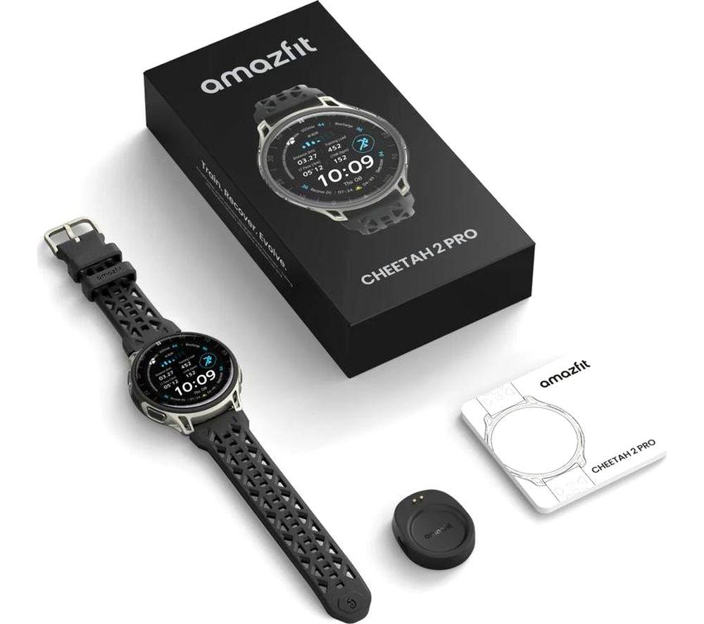 AMAZFIT Cheetah 2 Pro Smart Watch - Titanium, Silicone Strap, 48 mm image number 3 of 13