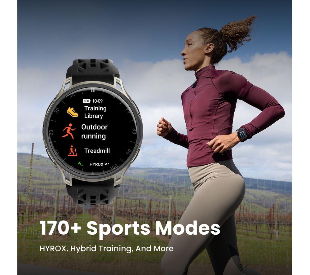AMAZFIT Cheetah 2 Pro Smart Watch - Titanium, Silicone Strap, 48 mm image number 7 of 13