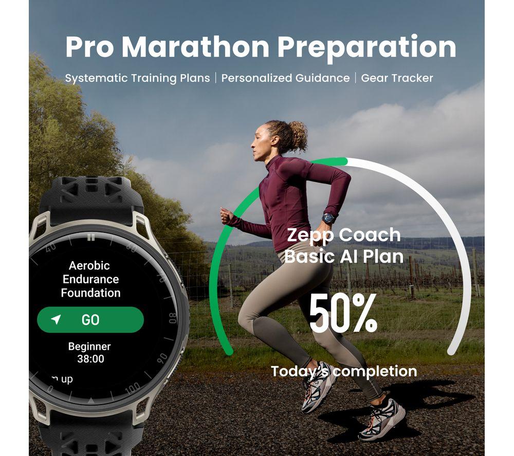 AMAZFIT Cheetah 2 Pro Smart Watch - Titanium, Silicone Strap, 48 mm image number 10 of 13