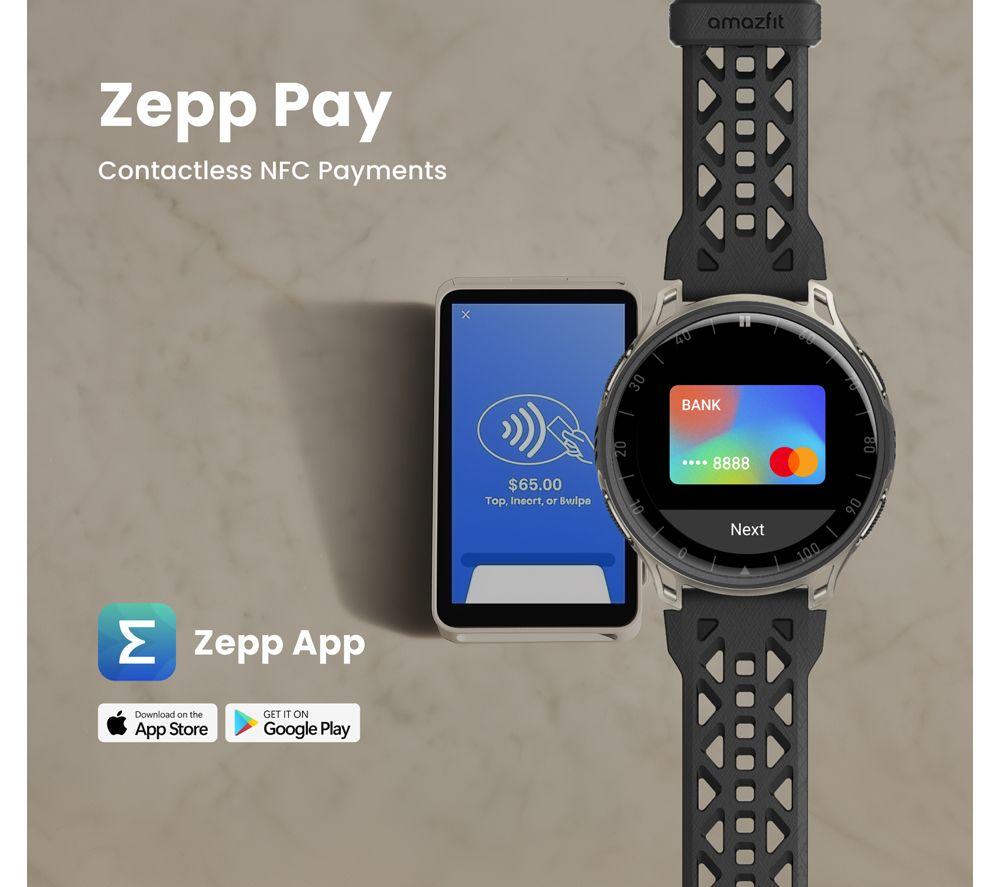 AMAZFIT Cheetah 2 Pro Smart Watch - Titanium, Silicone Strap, 48 mm image number 11 of 13
