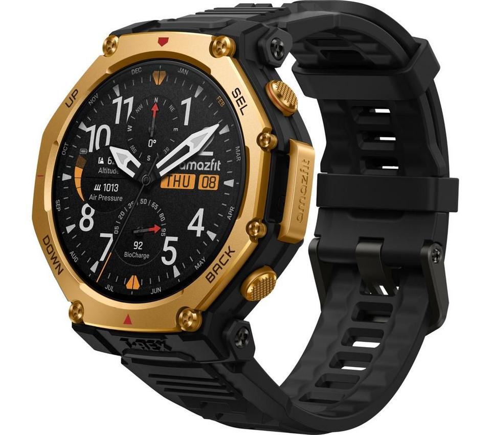 AMAZFIT T-Rex 3 Pro Smart Watch - Black Gold