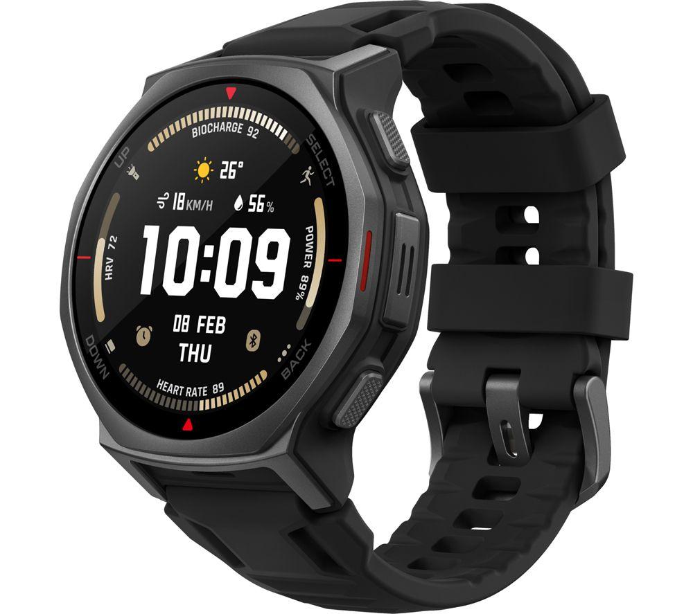 Amazfit Tactical Black 44Mm T-Rex 3 Pro Rugged Outdoor Smartwatch - Long-Lasting Battery Life - GPS Navigation & Water-Resistant Build - Image 4