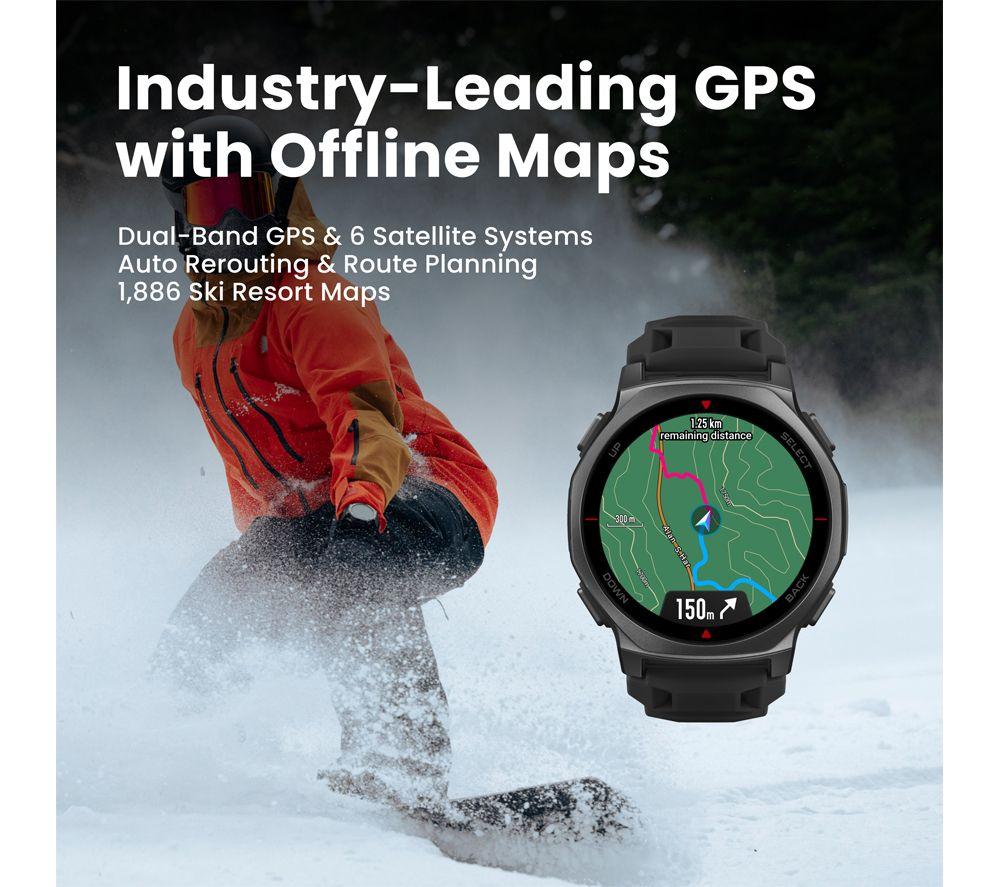 AMAZFIT T‑Rex 3 Pro Smart Watch - Tactical Black image number 3 of 6