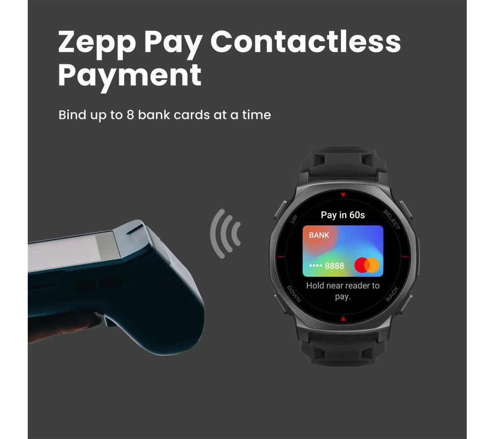 AMAZFIT T‑Rex 3 Pro Smart Watch - Tactical Black image number 5 of 6