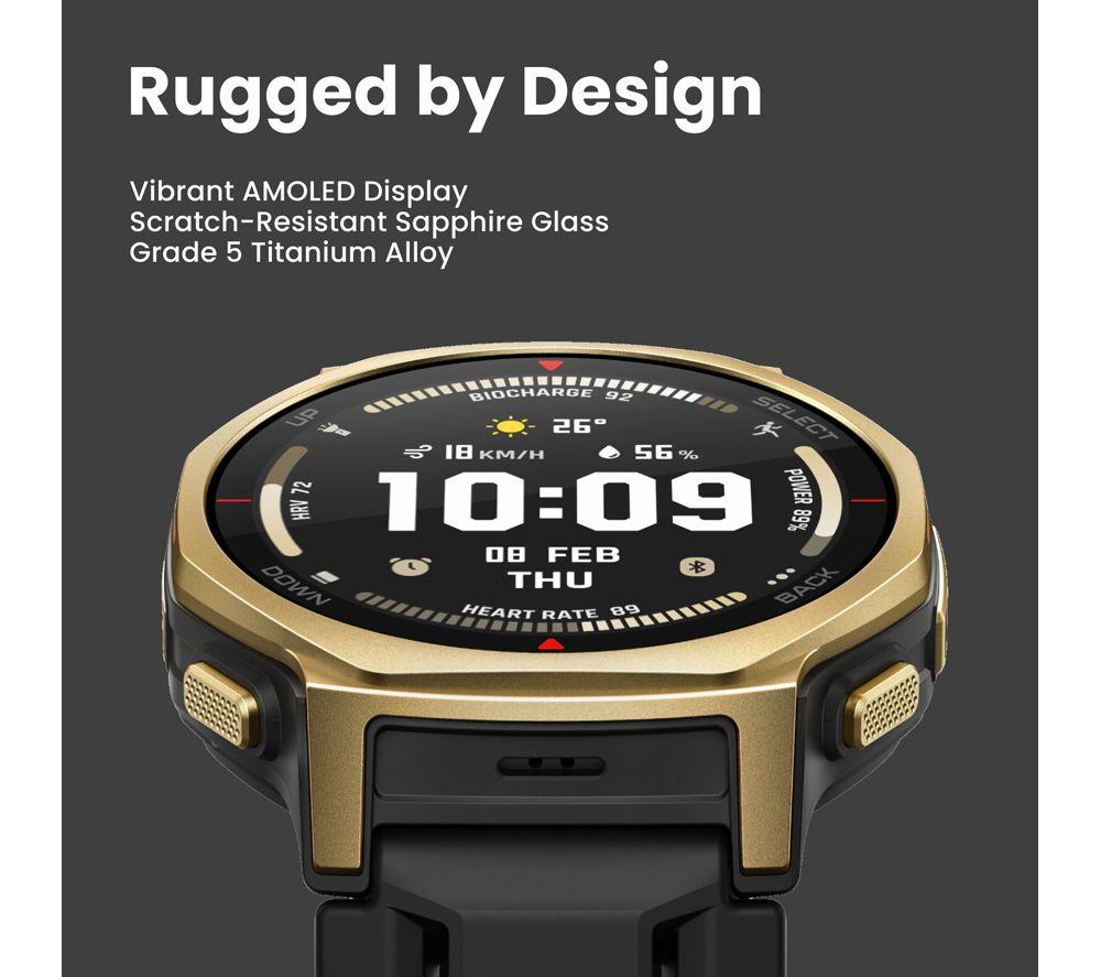AMAZFIT T‑Rex 3 Pro Smart Watch - Arctic Gold image number 2 of 7