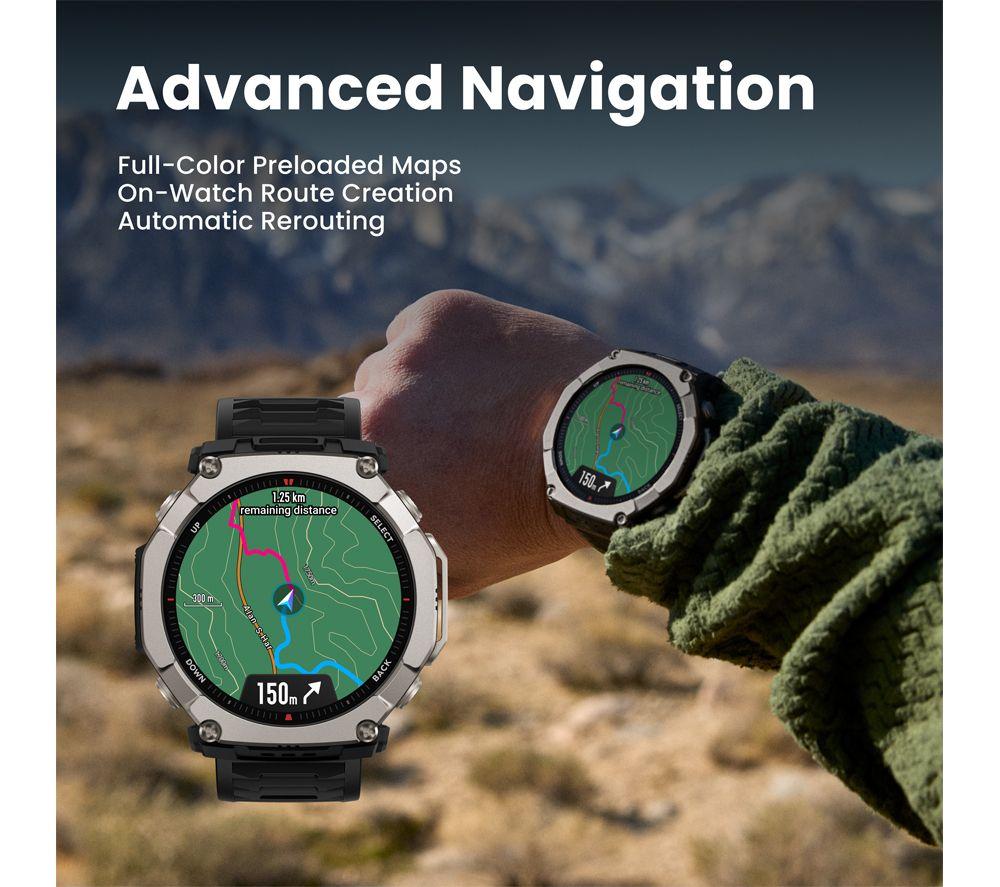 AMAZFIT T-Rex Ultra 2 Smart Watch - Black Magma image number 3 of 7