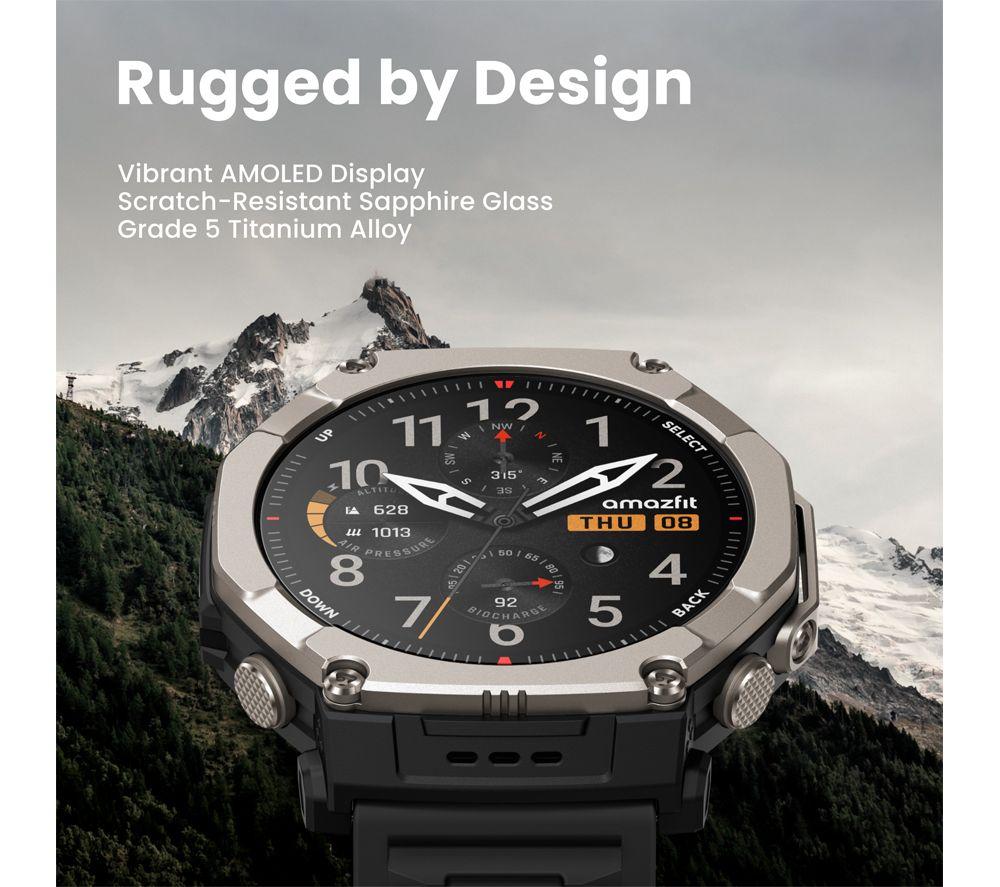 AMAZFIT T-Rex Ultra 2 Smart Watch - Black Magma image number 6 of 7