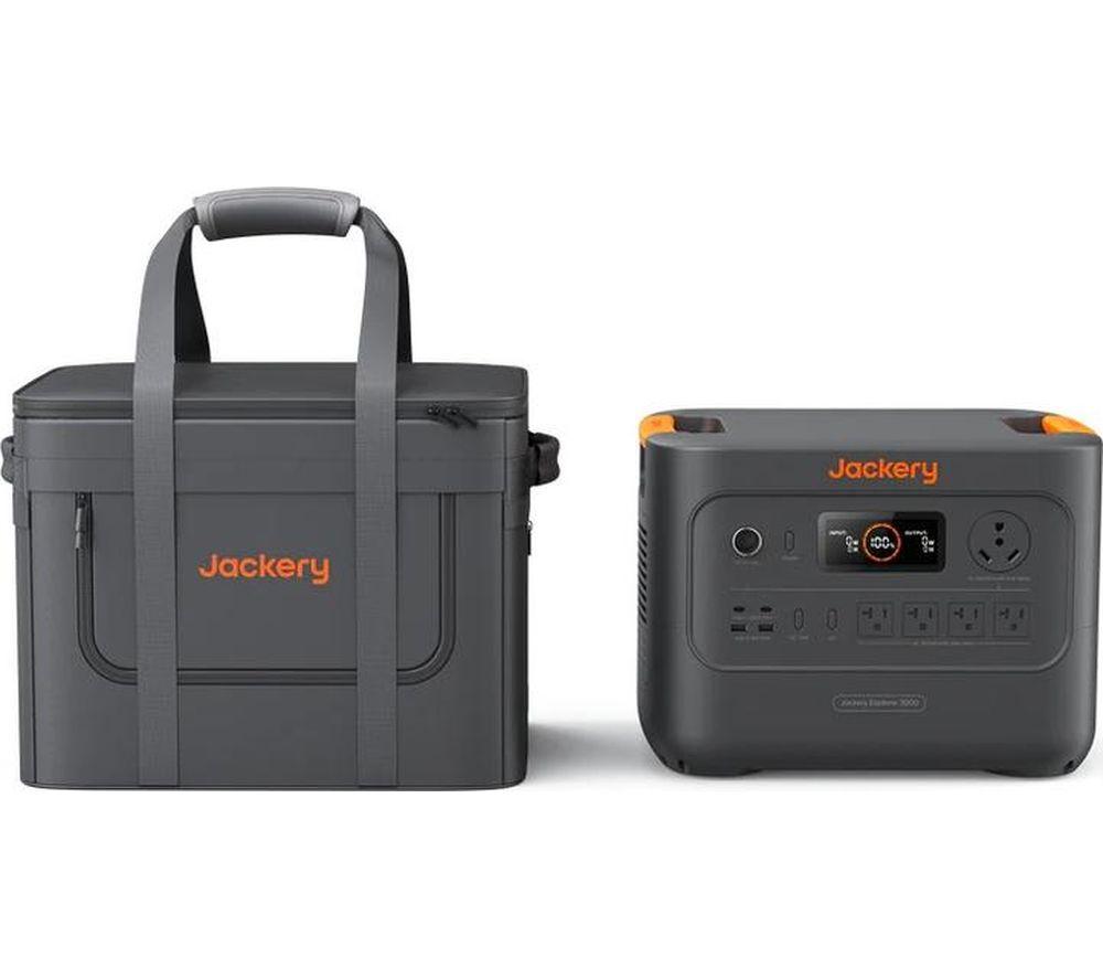 JACKERY Extreme Guard Power Station Carrying Case - Large, Black image number 8 of 8
