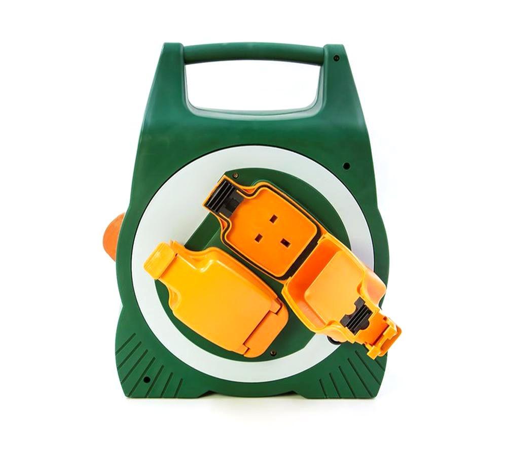 BENROSS 2-Socket Extension Cable Reel - 15 m image number 3 of 5
