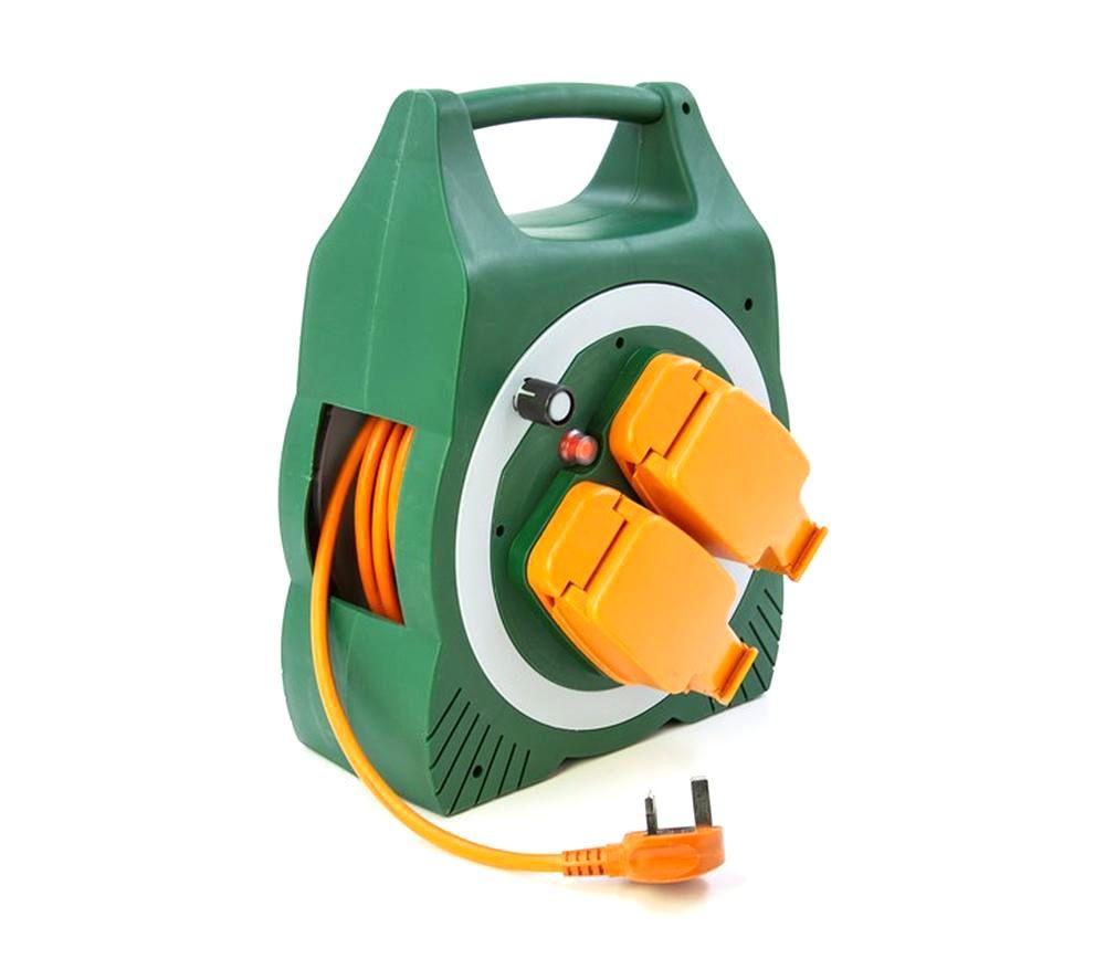 BENROSS 2-Socket Extension Cable Reel - 15 m image number 4 of 5