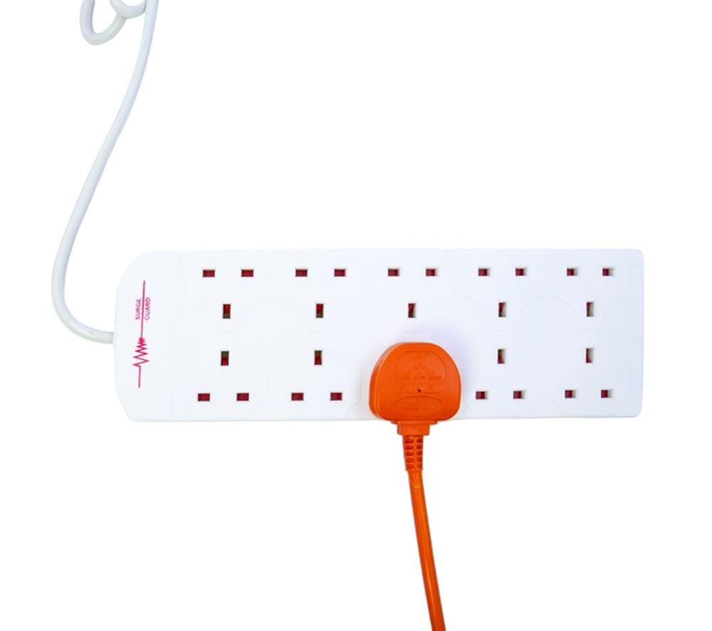 BENROSS Surge Protected 10-Socket Extension Lead - 2 m image number 2 of 5