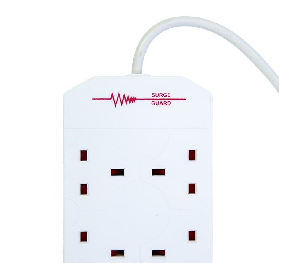 BENROSS Surge Protected 10-Socket Extension Lead - 2 m image number 4 of 5