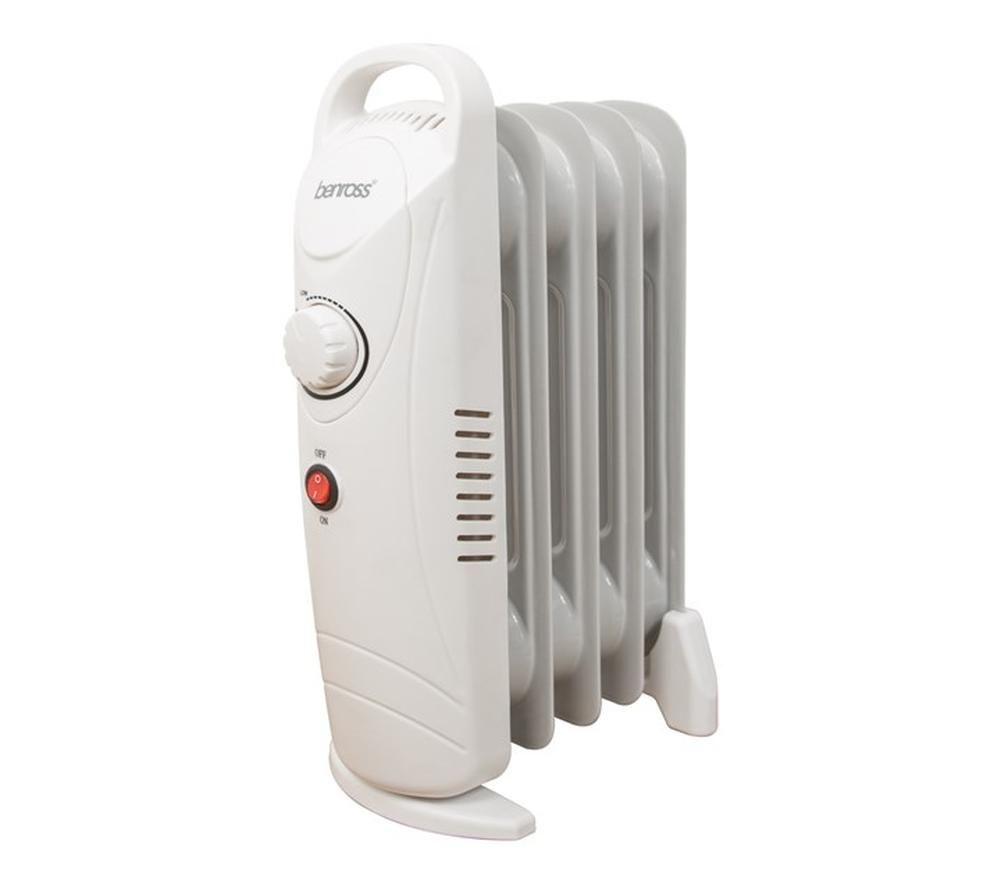 BENROSS Portable Oil-Filled Radiator - White image number 4 of 12