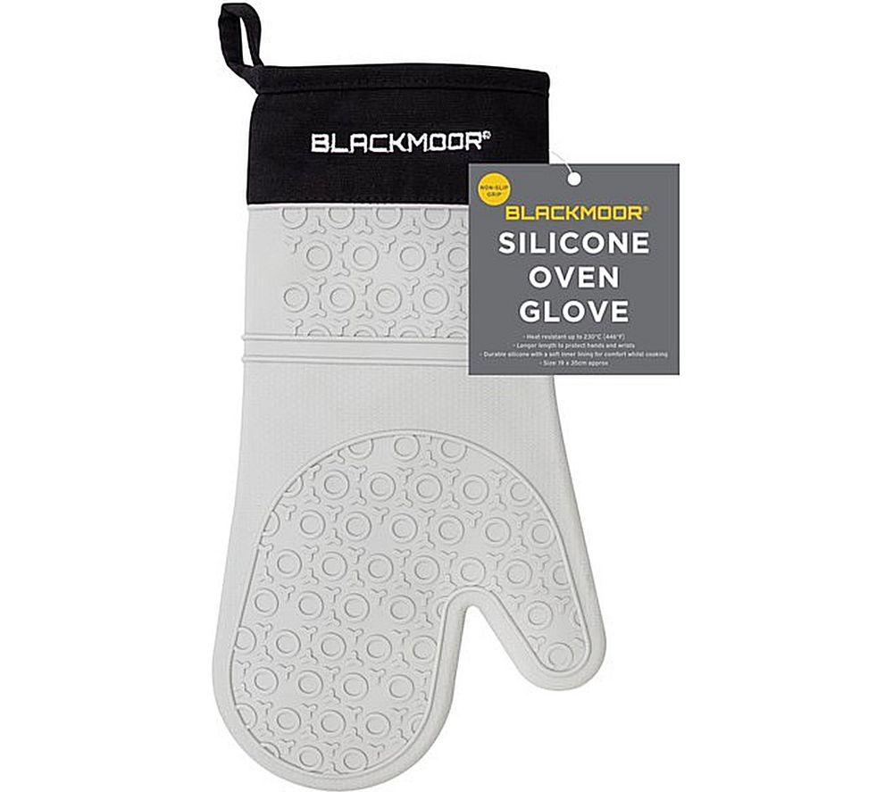 BLACKMOOR Silicone Oven Glove - Grey image number 4 of 4