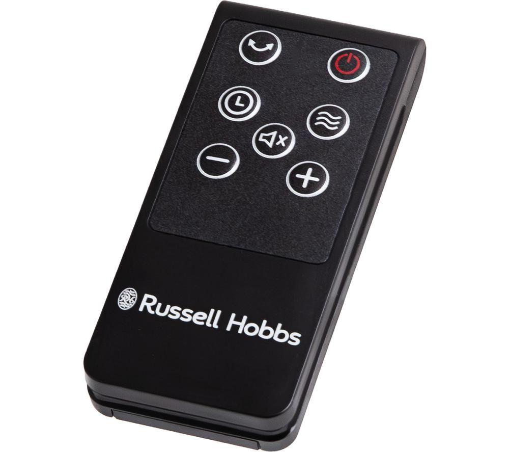 RUSSELL HOBBS RHCTH2001S-SMT Smart Ceramic Fan Heater - Black & Silver image number 2 of 6