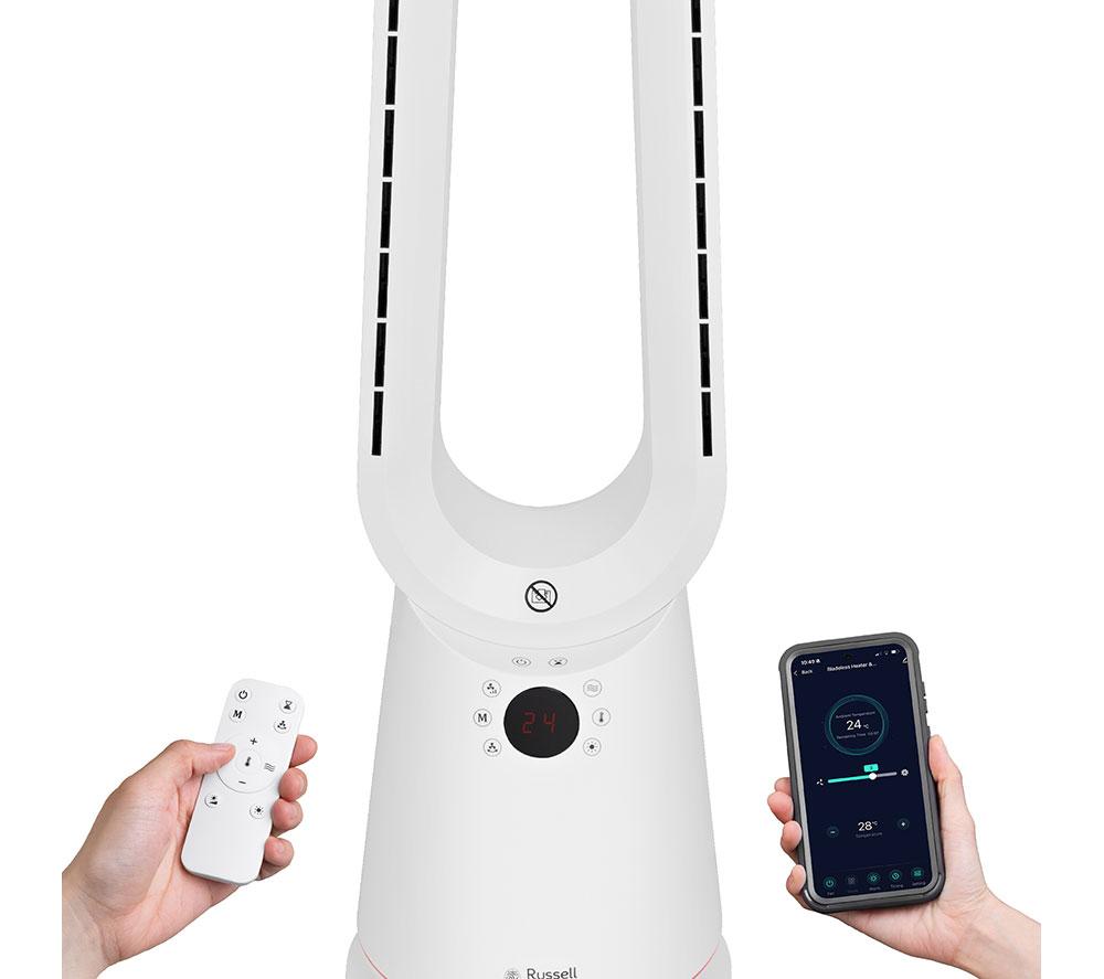 RUSSELL HOBBS RHBHC2030W-SMT Bladeless Fan Heater - White image number 13 of 13