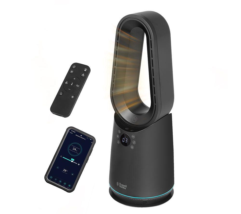 RUSSELL HOBBS RHCBLDL3IN1B Bladeless Fan Heater - Black image number 13 of 15