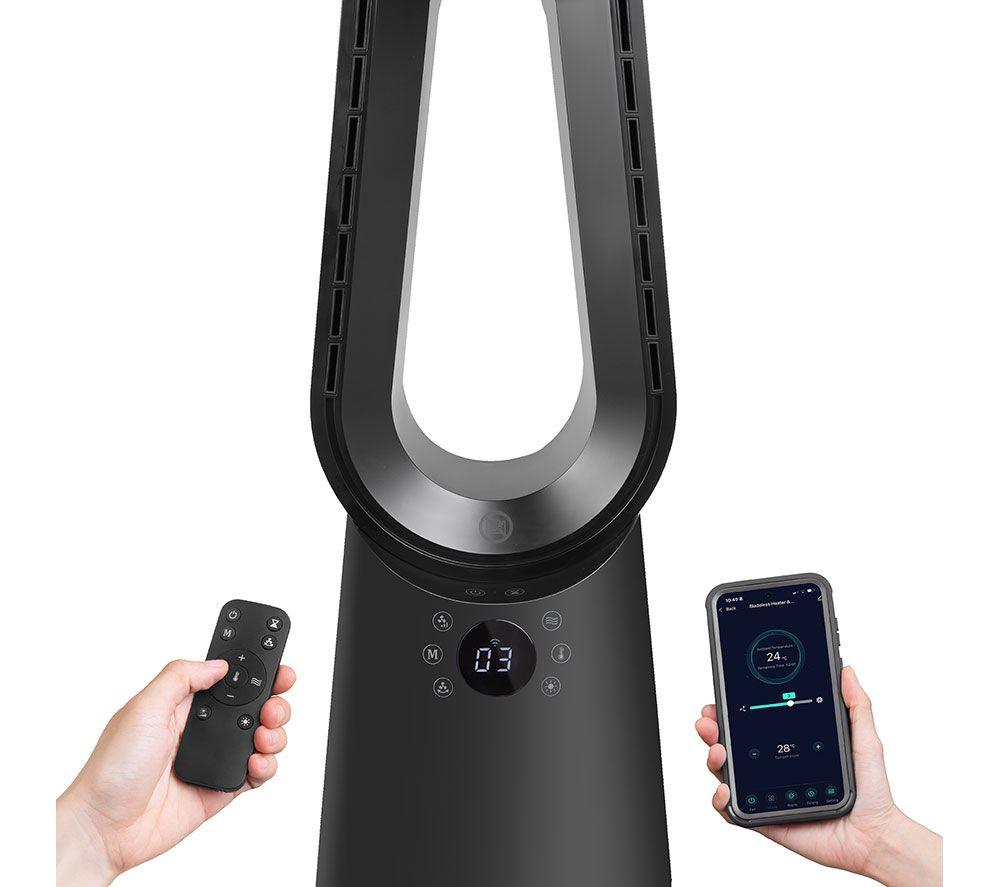 RUSSELL HOBBS RHCBLDL3IN1B Bladeless Fan Heater - Black image number 14 of 15