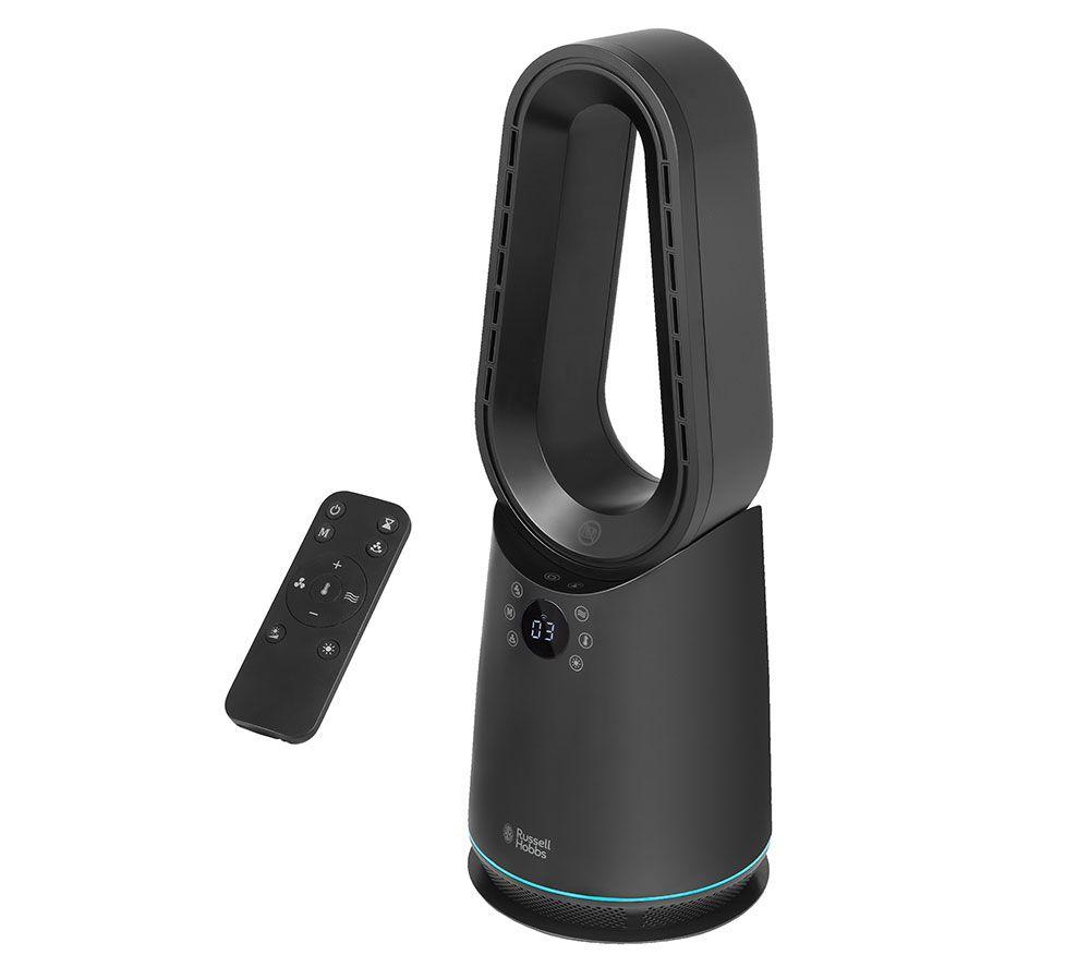 RUSSELL HOBBS RHCBLDL3IN1B Bladeless Fan Heater - Black image number 15 of 15