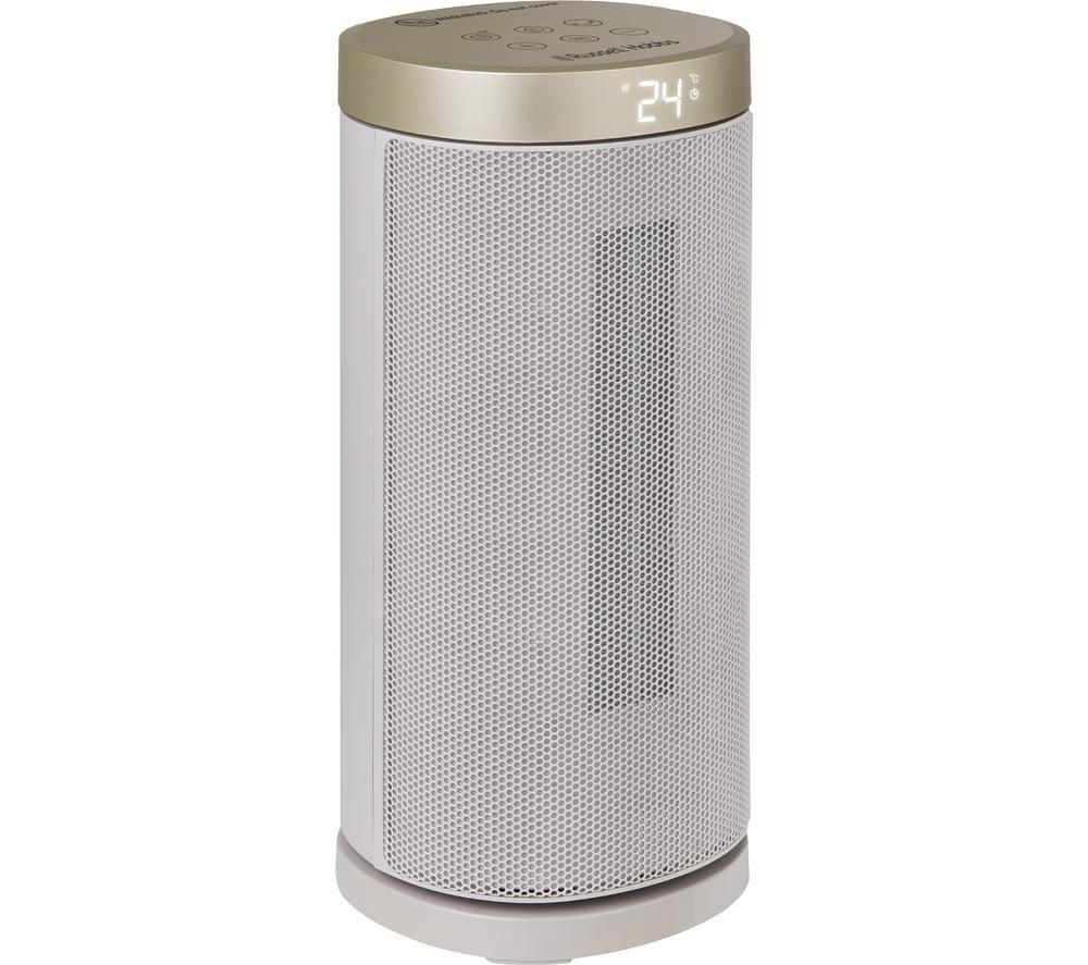 RUSSELL HOBBS RHCTH2001ST-SMT Smart Ceramic Fan Heater - Cream & Gold image number 4 of 5