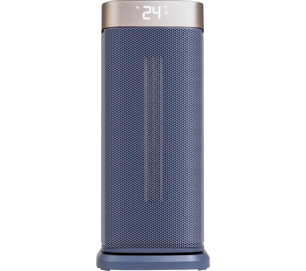 RUSSELL HOBBS RHCTH2002OP-SMT Smart Ceramic Fan Heater - Navy Blue & Champagne image number 3 of 5