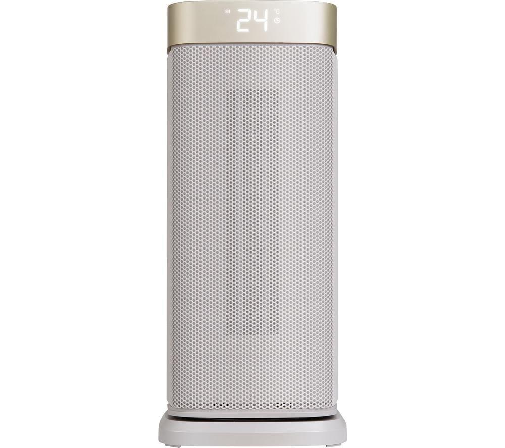 RUSSELL HOBBS RHCTH2002ST-SMT Smart Ceramic Fan Heater - Cream & Gold image number 3 of 6