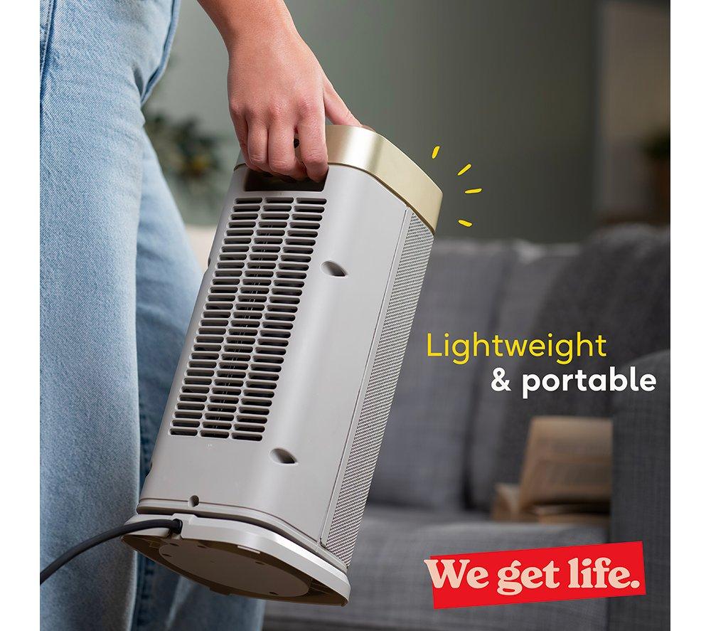 RUSSELL HOBBS RHCTH2002ST-SMT Smart Ceramic Fan Heater - Cream & Gold image number 9 of 14