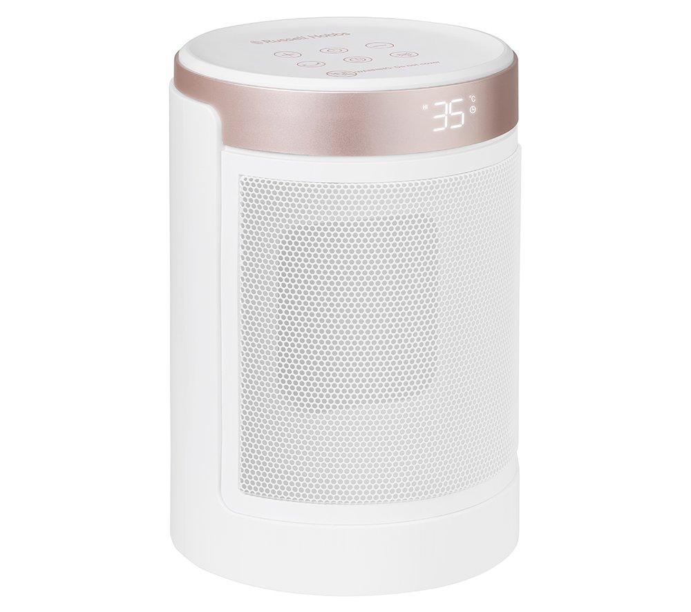 RUSSELL HOBBS RHCH2002WCHAMP Ceramic Fan Heater - White & Champagne image number 12 of 14