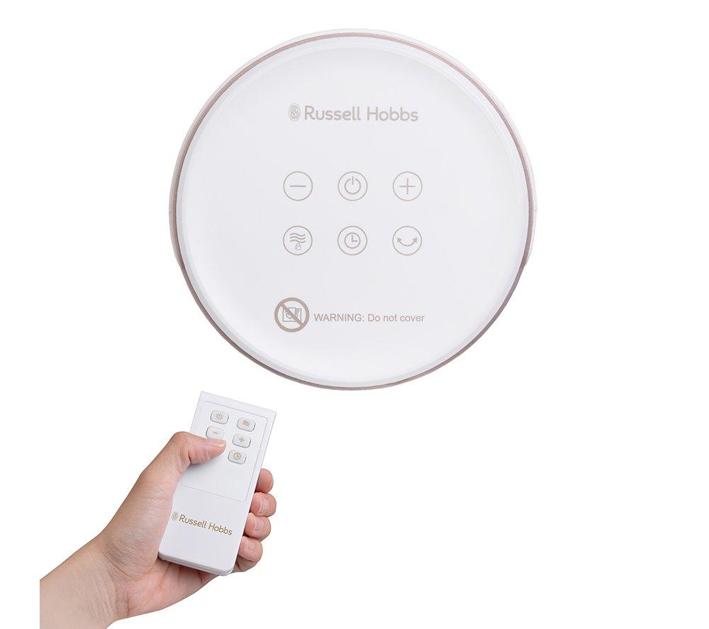 RUSSELL HOBBS RHCH2002WCHAMP Ceramic Fan Heater - White & Champagne image number 13 of 14