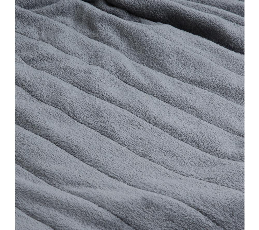 ABODE AHT1001GR Heated Throw - Grey image number 2 of 3