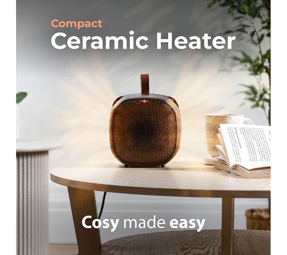 ABODE ADTH1002B Hot & Cool Ceramic Fan Heater - Black image number 2 of 12