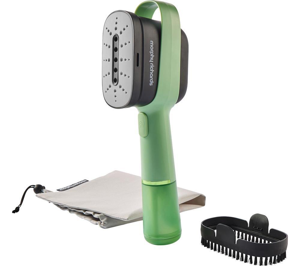 Morphy Richards 361002 Vibe Handheld Clothes Steamer - Green & Black, Green,Black