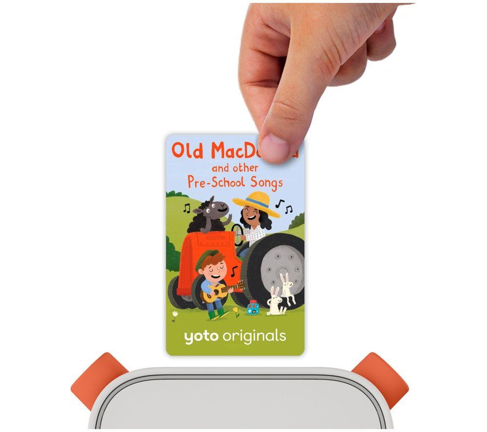 YOTO Old McDonald & Other Pre-School Songs Audio Player Card image number 2 of 3
