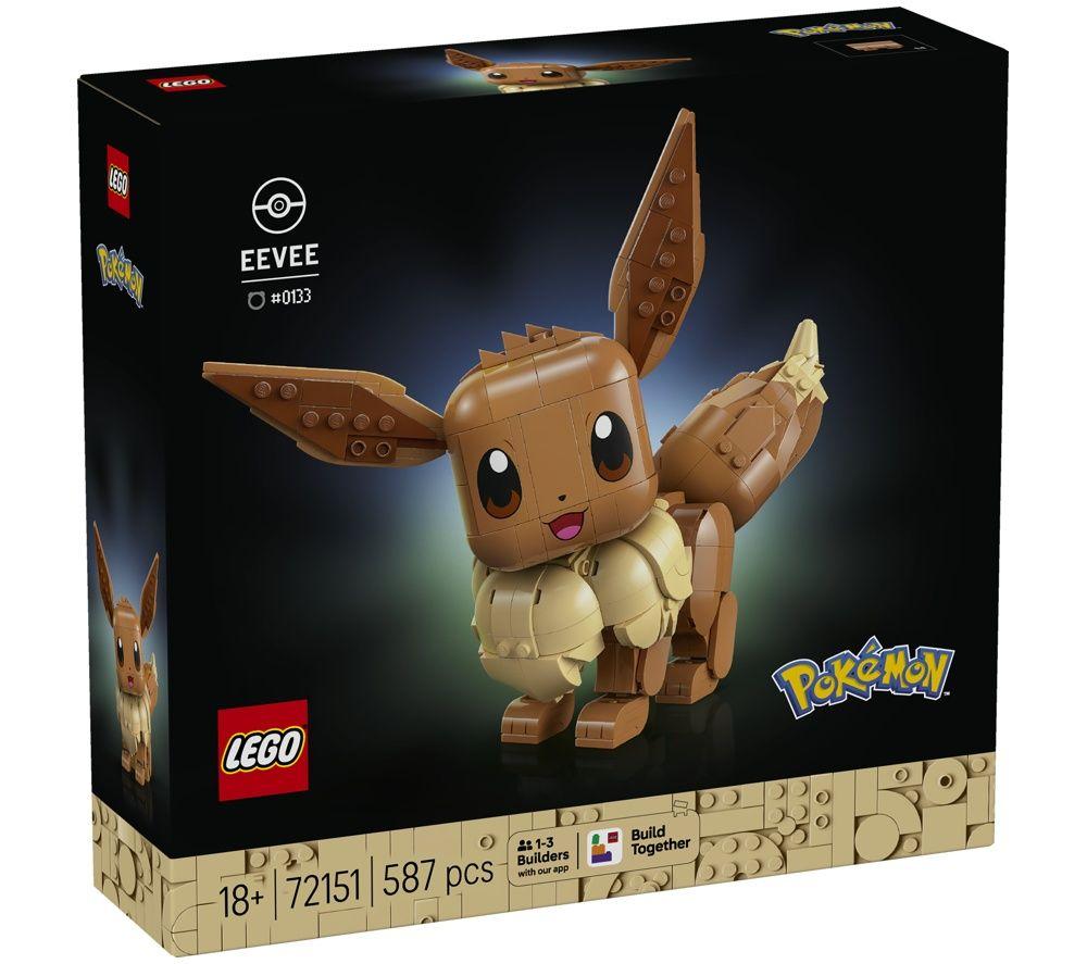 LEGO Pok&eacute;mon 72151 Eevee Set for Adults image number 3 of 6