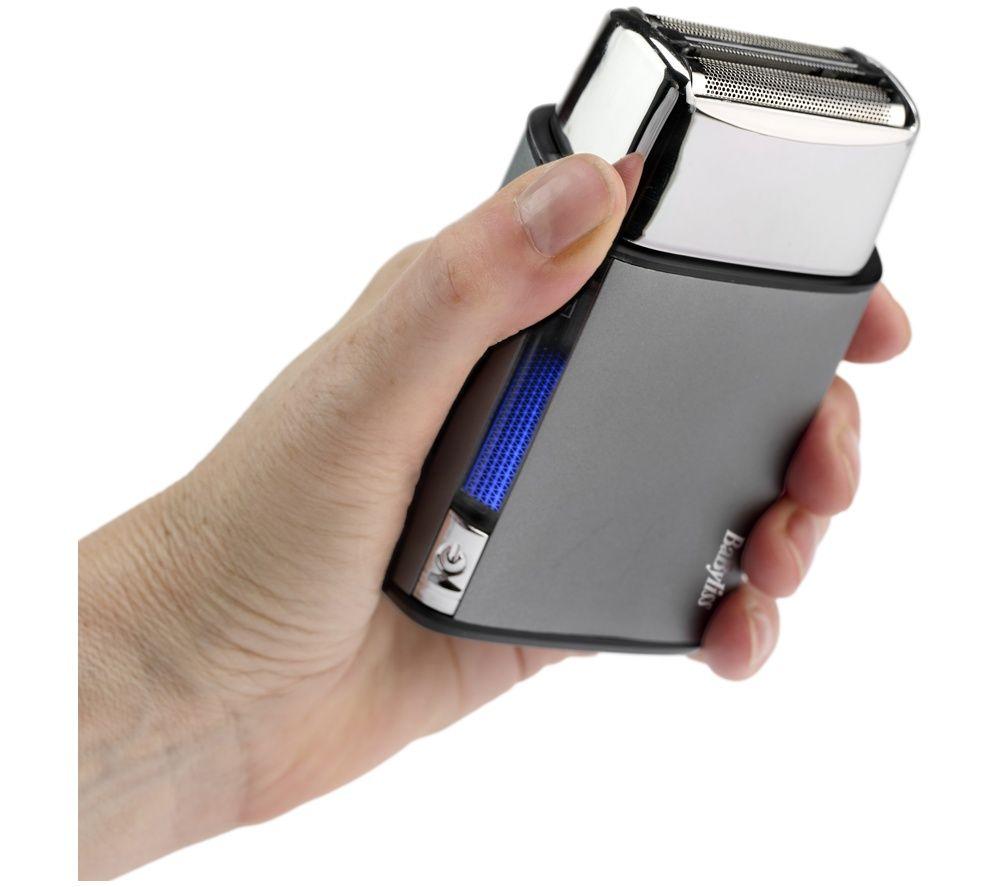 BABYLISS Super-X Metal Series Electric Double Foil Wet & Dry Shaver - Silver image number 4 of 6