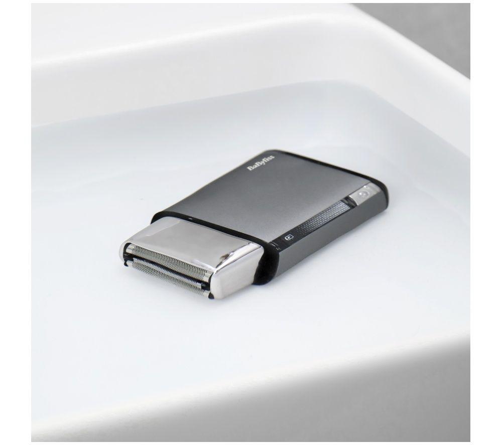BABYLISS Super-X Metal Series Electric Double Foil Wet & Dry Shaver - Silver image number 6 of 6