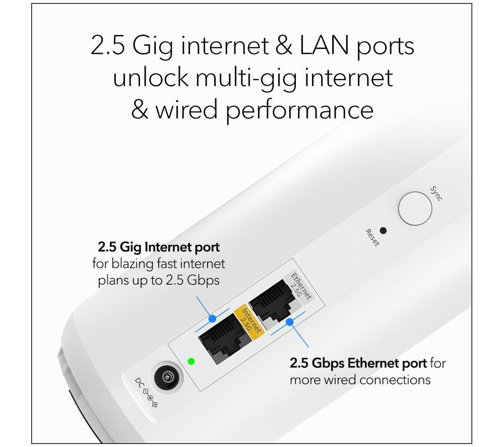 NETGEAR Orbi RBE372 Whole Home WiFi System - Twin Pack image number 2 of 3