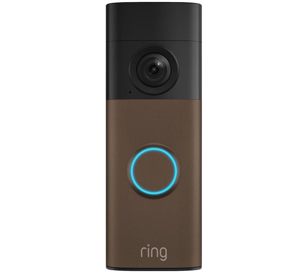 Ring Battery Retinal 2K Video Doorbell (Newest Gen) - Matte Mocha, Brown