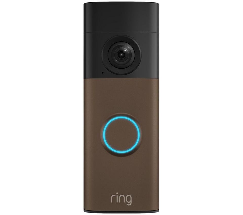 RING Battery Retinal 2K Video Doorbell (Newest Gen) - Matte Mocha