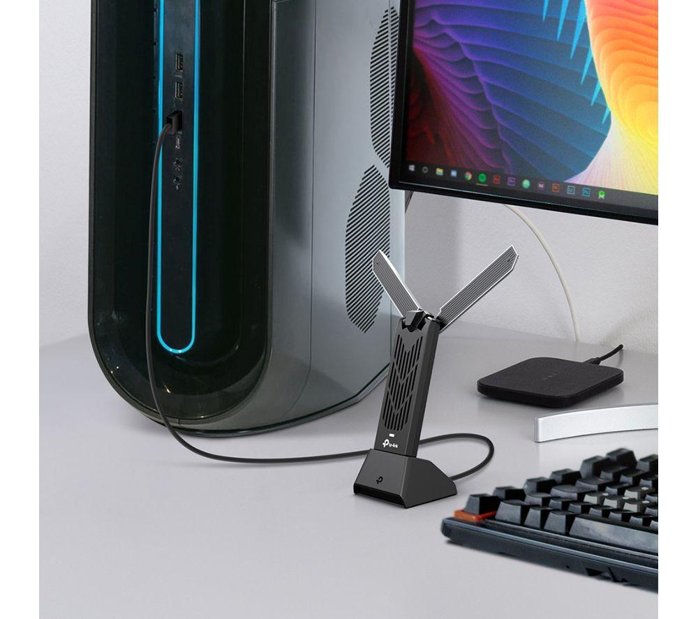 TP-LINK Archer TBE400UH USB Wireless Adapter - BE6500, Tri-band image number 8 of 9
