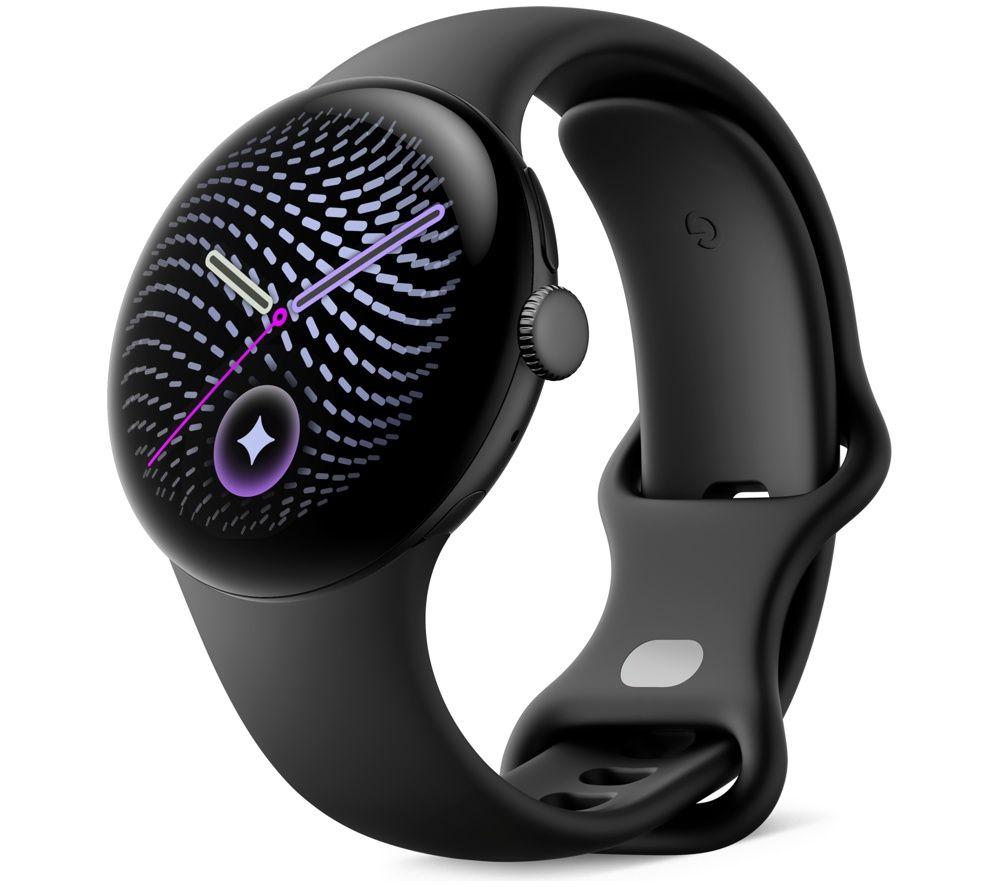 GOOGLE Pixel Watch 5 WiFi - Matte Black Aluminium Case with Obsidian Active Band, 41 mm