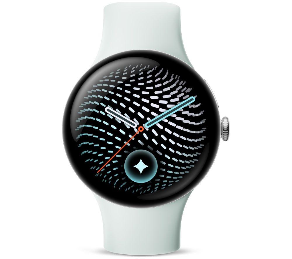 GOOGLE Pixel Watch 5 WiFi - Polished Silver Aluminum Case with Fog Active Band, 45 mm image number 4 of 11