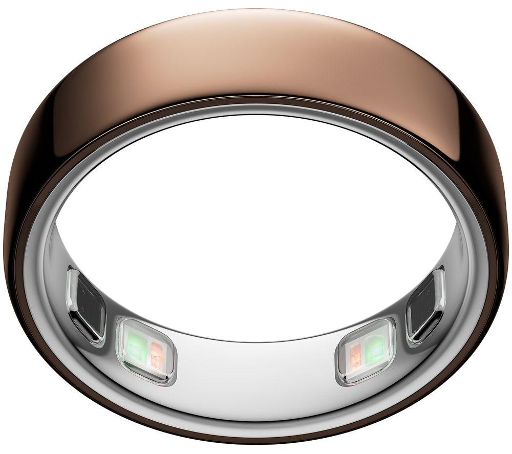 Oura Ring 5  Deep Rose, Size 7, Gold,Pink