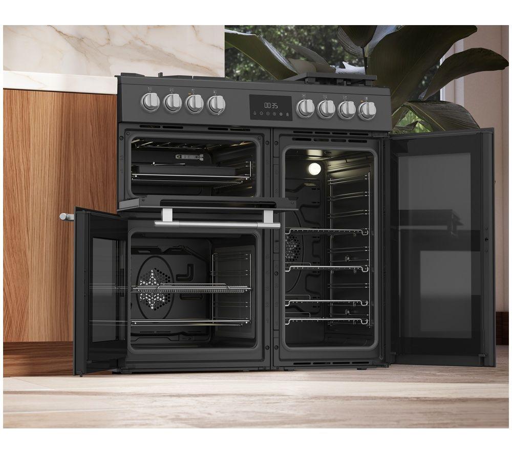 HOTPOINT RH90FA20A 90 cm Dual Fuel Range Cooker with AirFry - Anthracite image number 11 of 12
