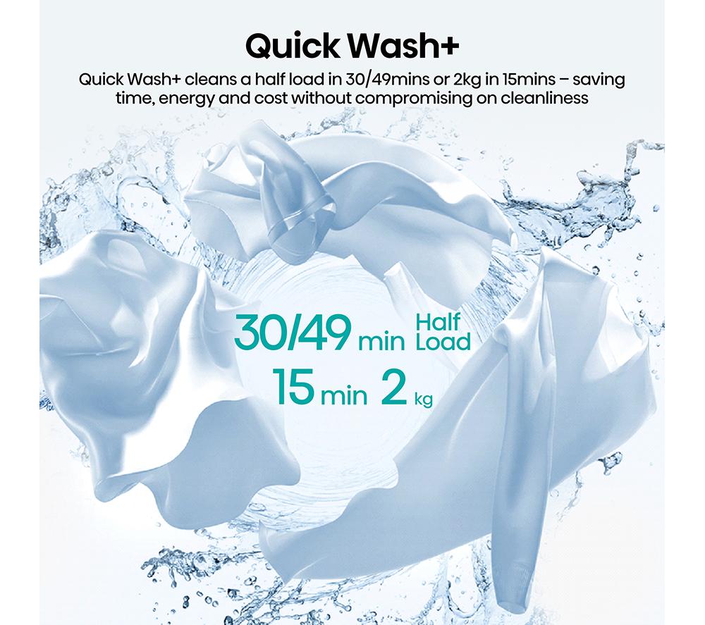 HISENSE 1i Series WF1I1142BWL2 11 kg 1400 Spin Washing Machine - White image number 6 of 25