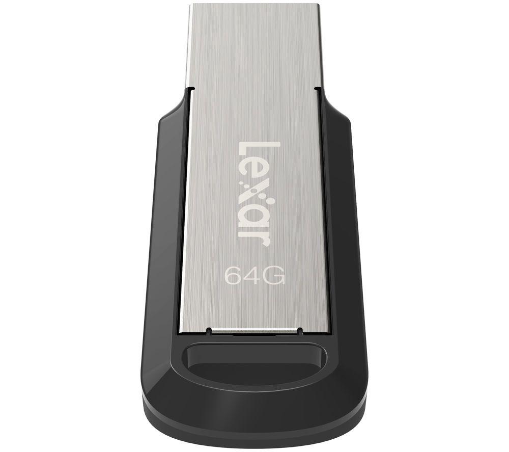 LEXAR JumpDrive M400 USB 3.0 Memory Stick - 64 GB, Silver image number 3 of 5