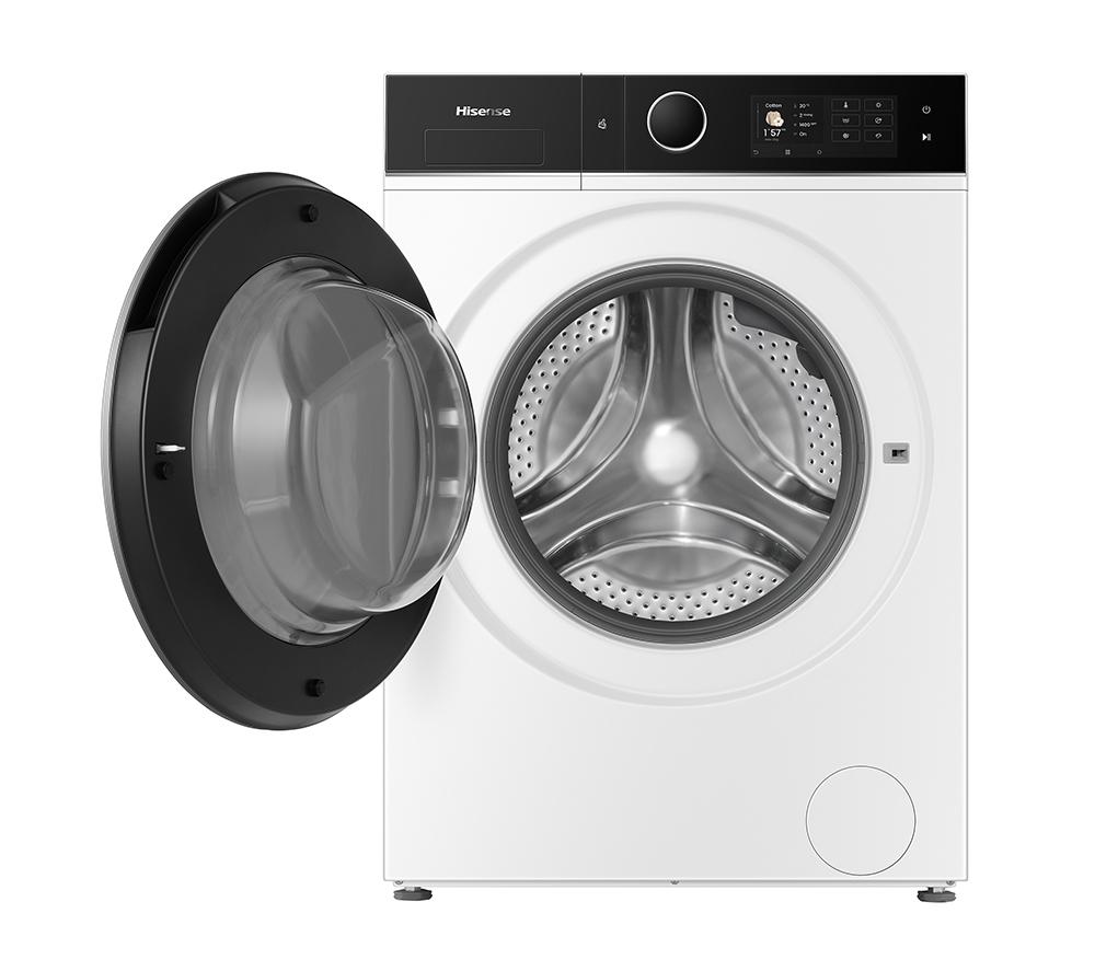 HISENSE KitchenFit 5i Series WD5I1245BWRH WiFi-enabled 12 kg Washer Dryer - White image number 2 of 35