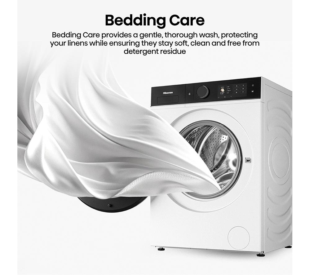 HISENSE KitchenFit 5i Series WD5I1245BWRH WiFi-enabled 12 kg Washer Dryer - White image number 24 of 35